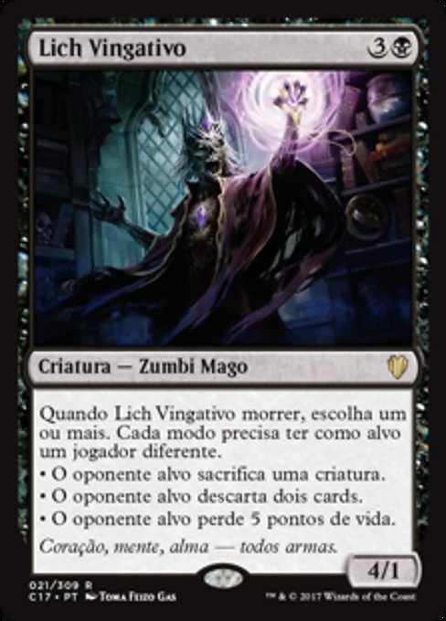 Lich Vingativo