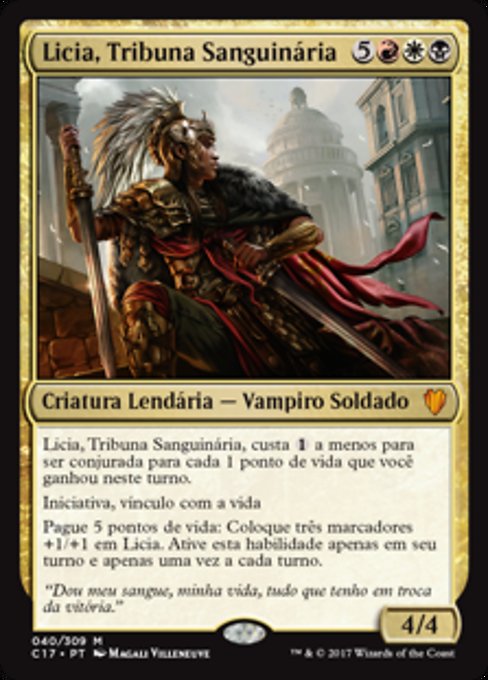 Licia, Tribuna Sanguinária