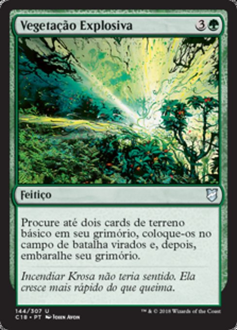 Vegetação Explosiva