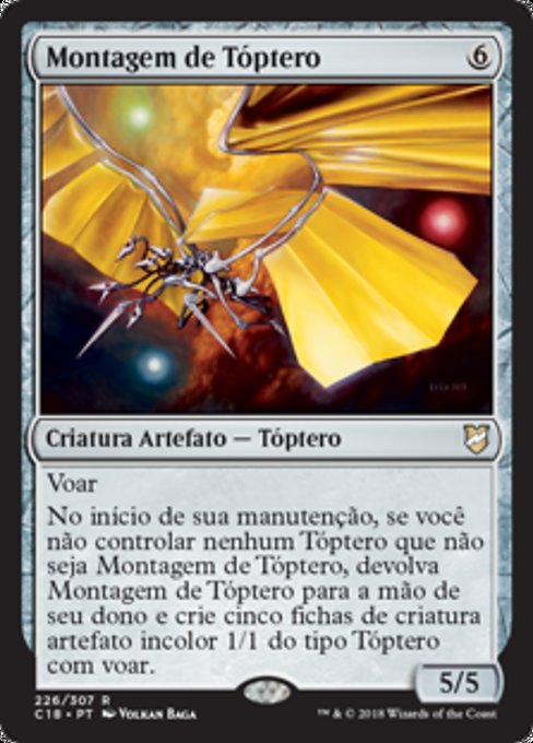 Montagem de Tóptero
