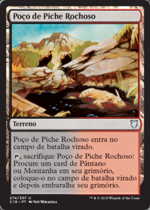 Poço de Piche Rochoso