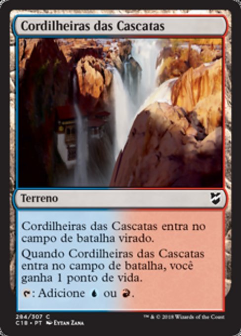 Cordilheiras das Cascatas
