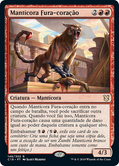 Mantícora Fura-coração