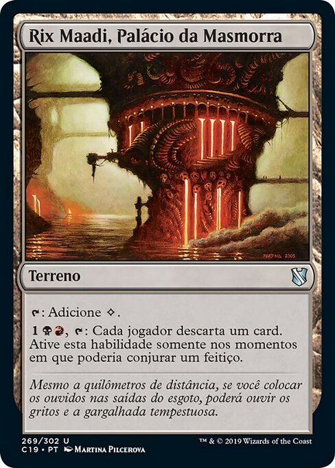 Rix Maadi, Palácio da Masmorra