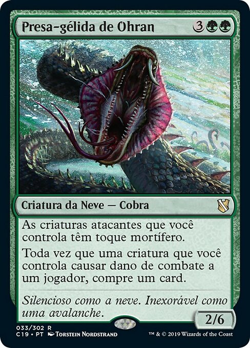 Presa-gélida de Ohran