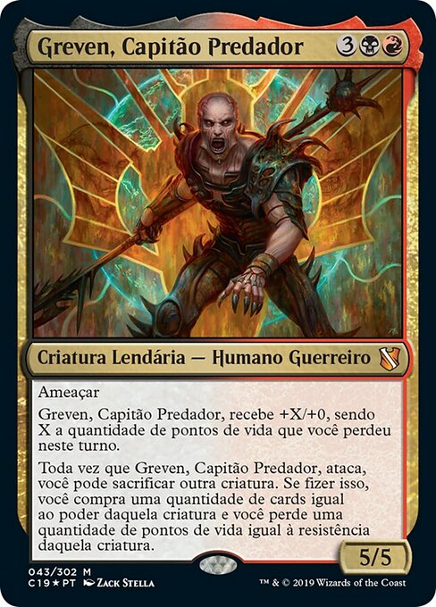 Greven, Capitão Predador
