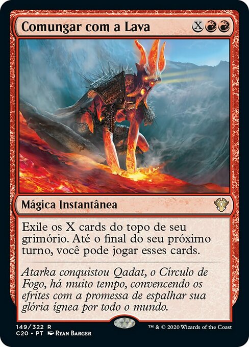 Comungar com a Lava