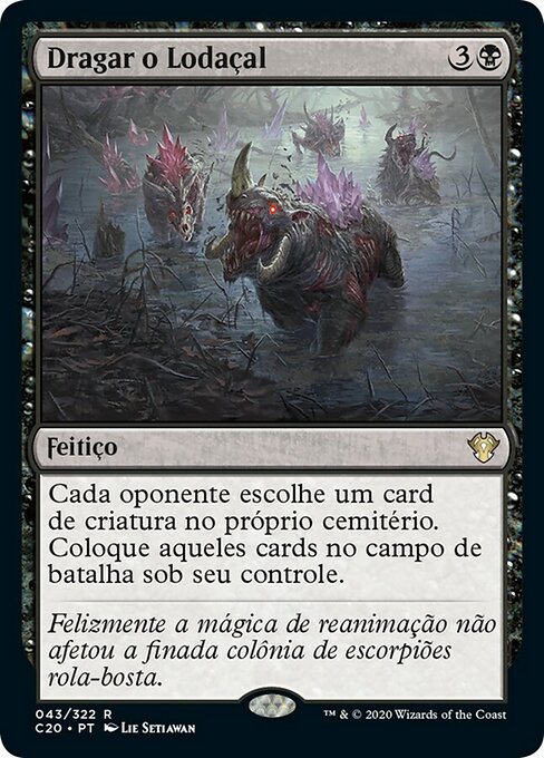 Dragar o Lodaçal