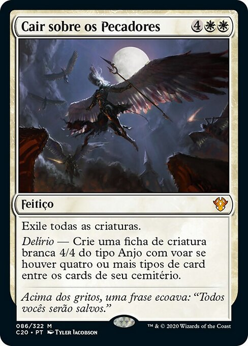 Cair sobre os Pecadores