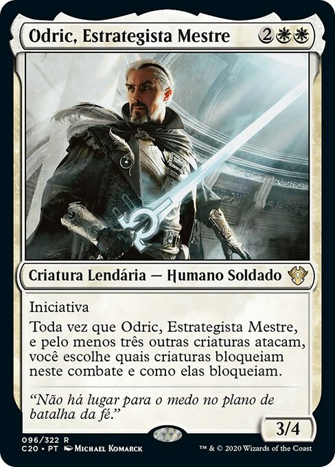 Odric, Estrategista Mestre