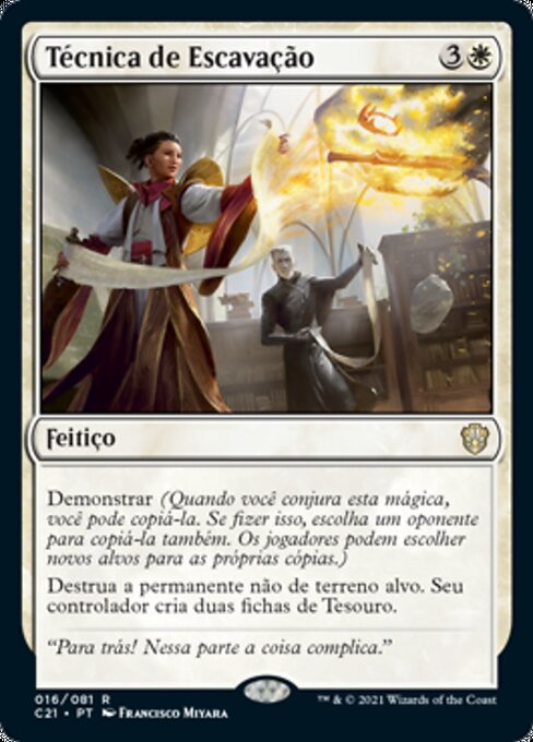 Técnica de Escavação