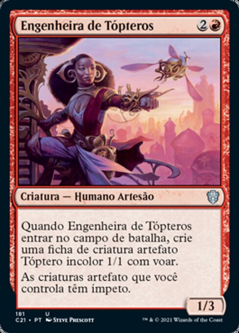 Engenheira de Tópteros