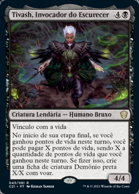 Tivash, Invocador do Escurecer