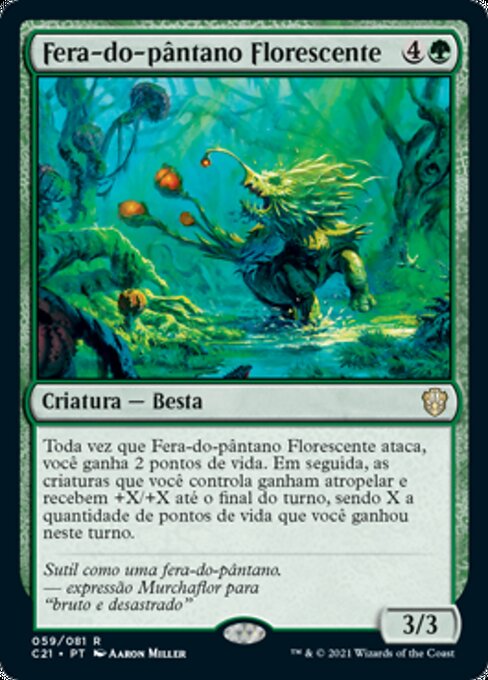 Fera-do-pântano Florescente