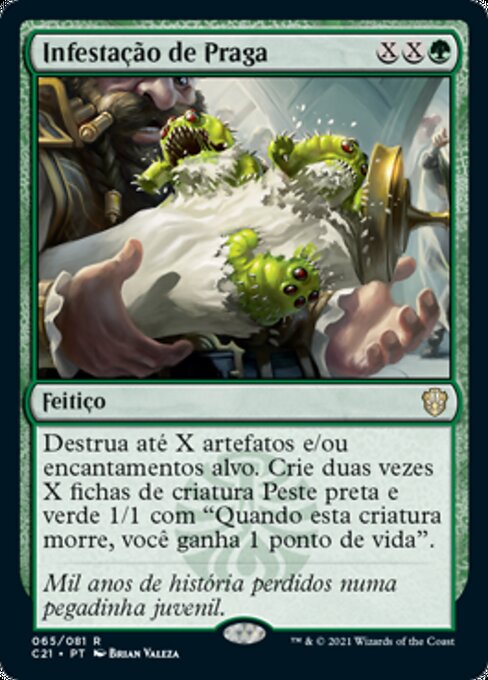 Infestação de Praga