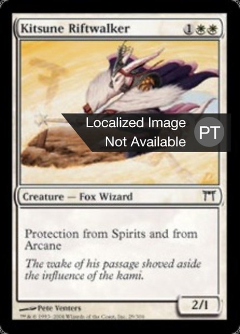 Kitsune Caminhante da Fenda