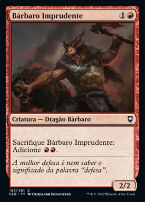 Bárbaro Imprudente