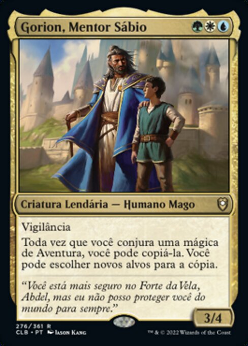 Gorion, Mentor Sábio