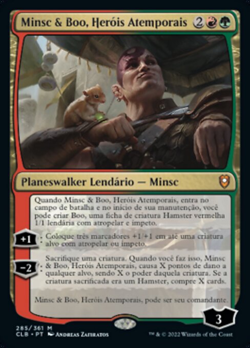 Minsc & Boo, Heróis Atemporais