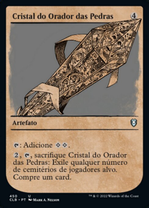 Cristal do Orador das Pedras