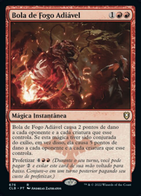Bola de Fogo Adiável