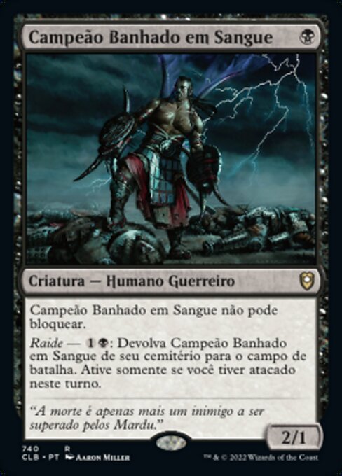 Campeão Banhado em Sangue