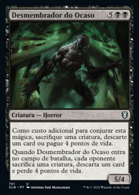 Desmembrador do Ocaso