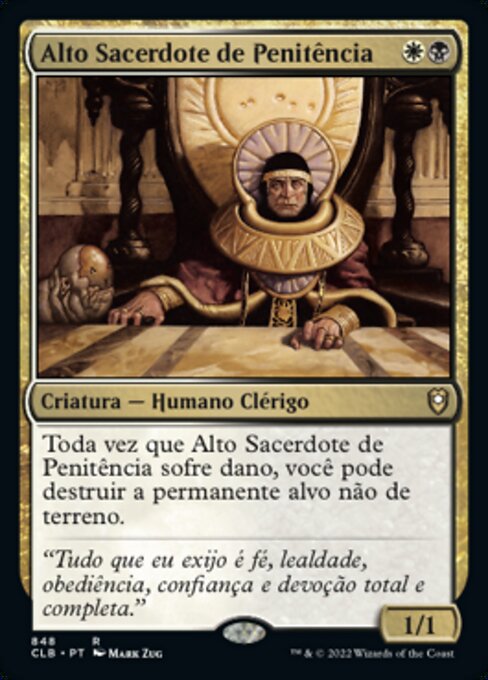Alto Sacerdote de Penitência