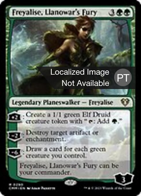 Freyalise, Fúria de Llanowar