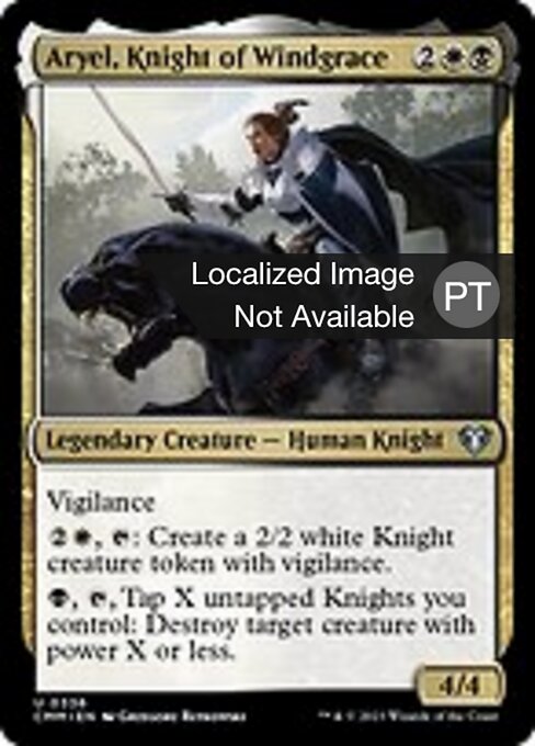 Aryel, Cavaleira de Windgrace