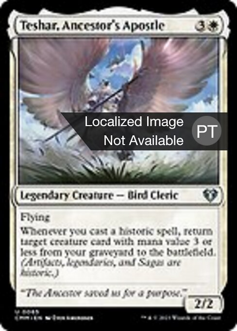 Teshar, Apóstolo da Ancestral
