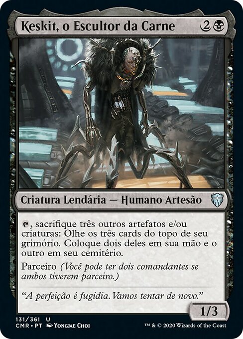 Keskit, o Escultor da Carne