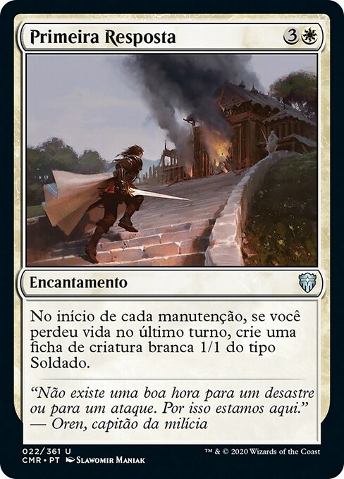 Primeira Resposta