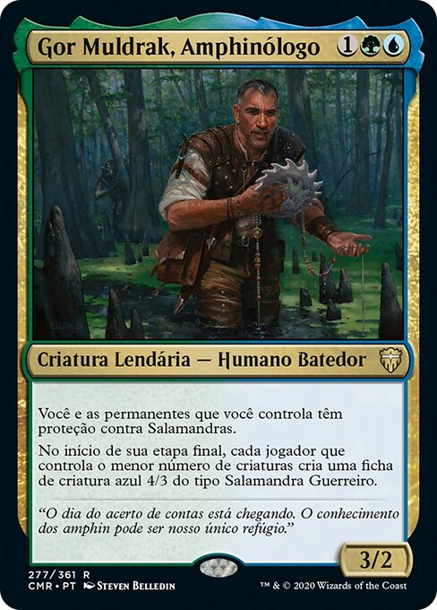Gor Muldrak, Amphinólogo