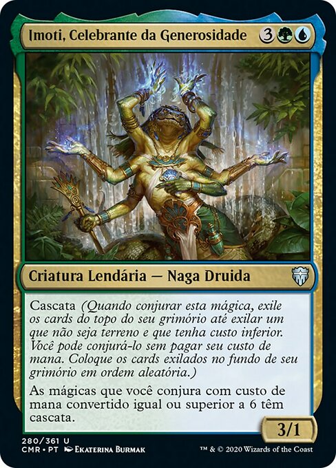 Imoti, Celebrante da Generosidade