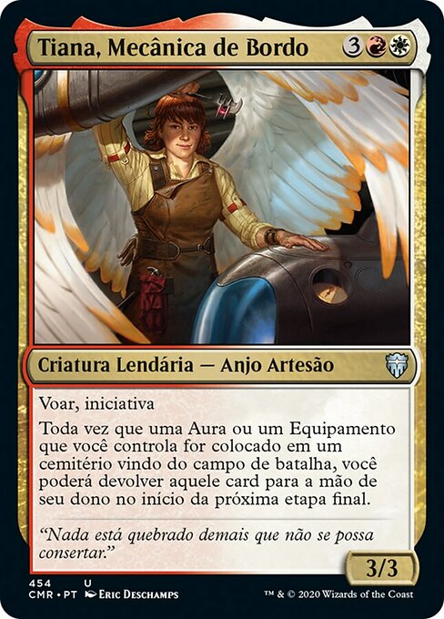 Tiana, Mecânica de Bordo