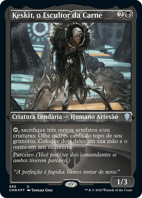 Keskit, o Escultor da Carne
