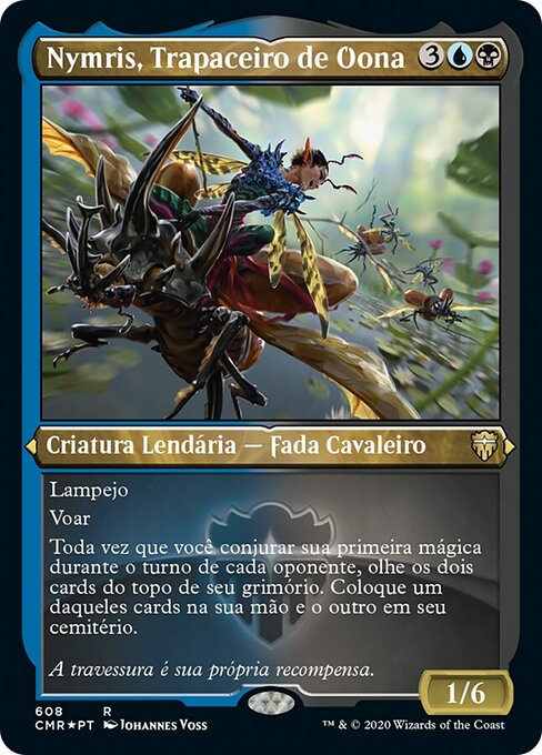 Nymris, Trapaceiro de Oona