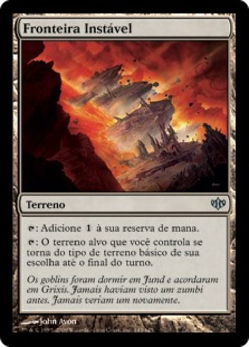 Fronteira Instável