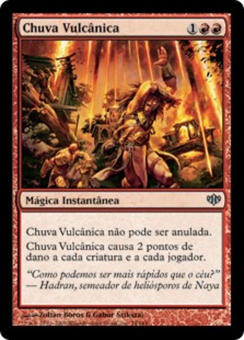 Chuva Vulcânica