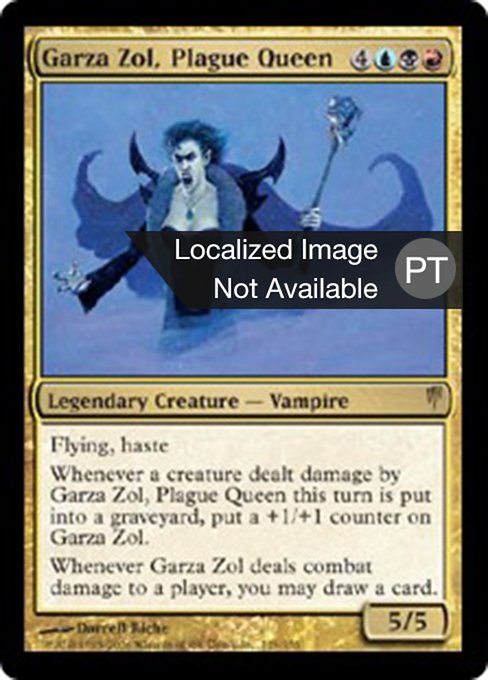 Garza Zol, Rainha da Praga