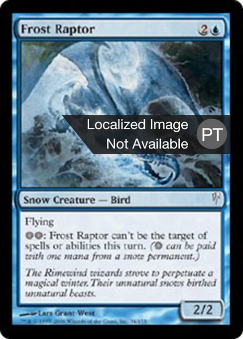 Raptor Congelado