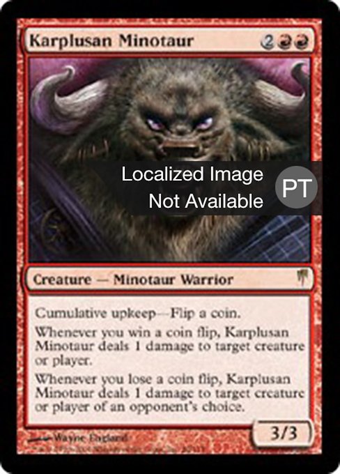 Minotauro Karplusano