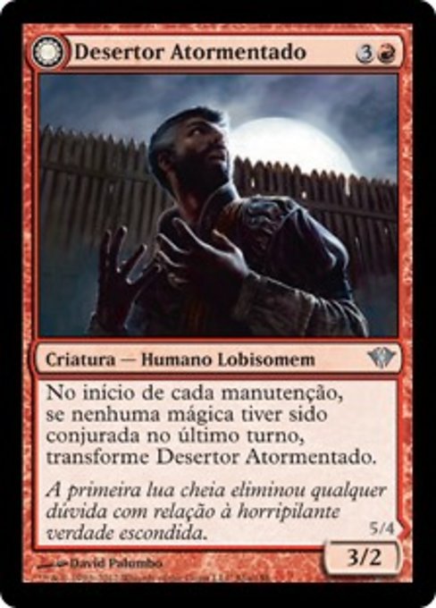 Afflicted Deserter // Werewolf Ransacker
