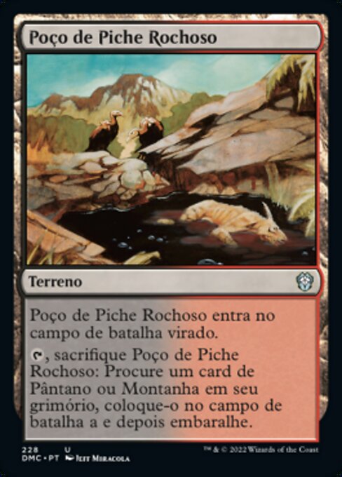 Poço de Piche Rochoso