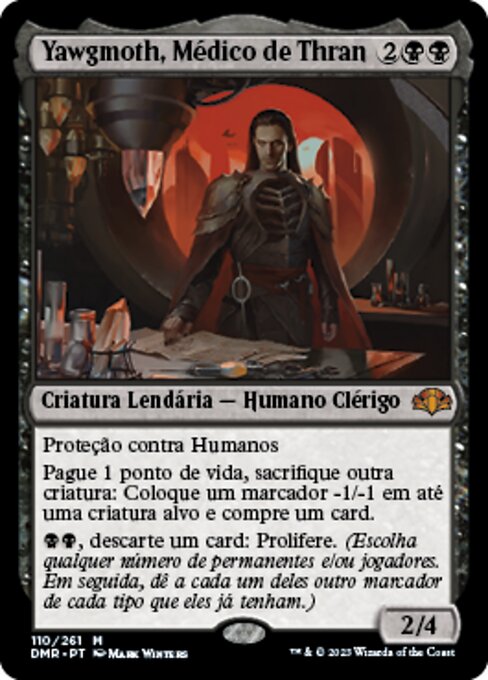 Yawgmoth, Médico de Thran
