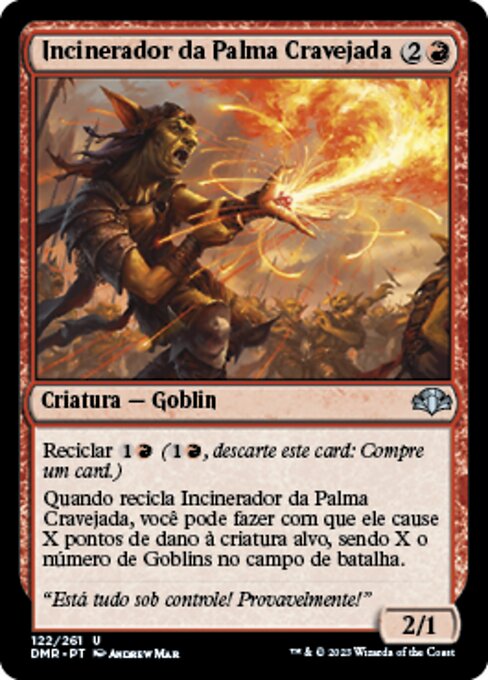 Incinerador da Palma Cravejada