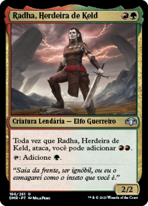 Radha, Herdeira de Keld