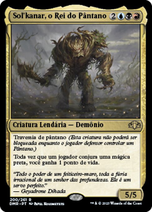 Sol'kanar, o Rei do Pântano