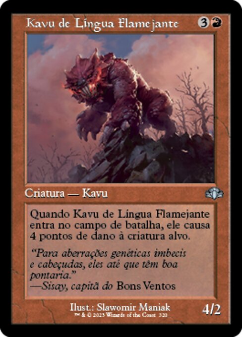 Kavu de Língua Flamejante